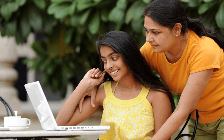 Indian family makes study decisions together